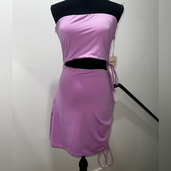 🆕 superdown Sammie Cut Out Dress in Lavender - Picture 6 of 12